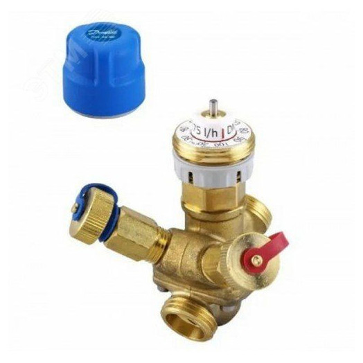 Клапан AQT-R DN 25 c ниппелями и комплектом фитингов с наружней резьбой