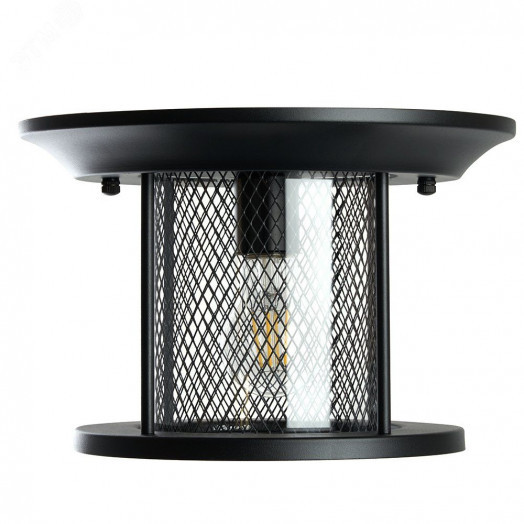 Светильник НПУ-60w Е27 IP44 черный