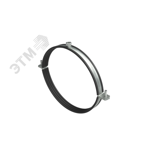 Хомут для воздуховодов с изоляцией с гайкой М8 для труб d 1120 мм