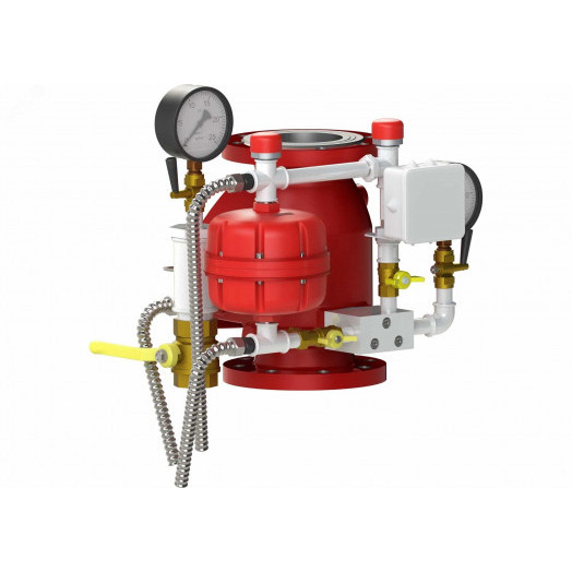 Узел управления спринклерный водозаполненный -01 Прямоточный-150 (с камеройзадержки)