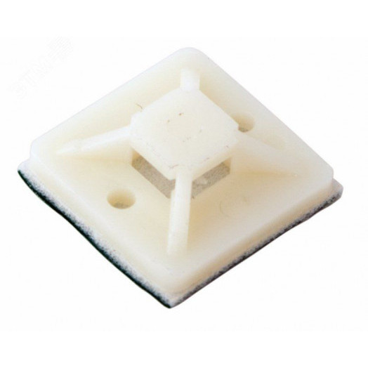 Площадка самоклеящаяся 30х30 мм. белая. упаковка 100 шт