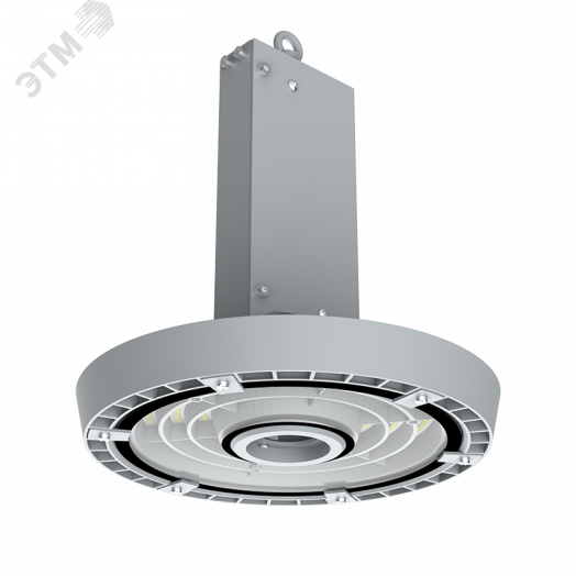 Светильник светодиодный ДСП-100Вт 4000К R2 GL 90 град. серый