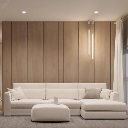 Светильник SP-JEDI-HANG-R18-6W Day4000 (WH, 360 deg, 230V) (IP20 Пластик, 3 года)