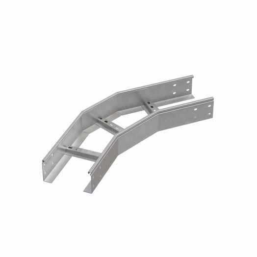 Угол лестничный горизонтальный 45 гр. 100х100х1,5 мм INOX304 N