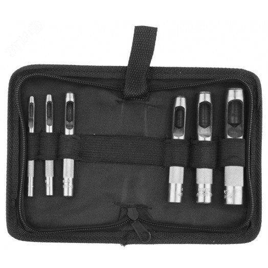 Набор Пробойники для кожи ''Мастер'', 3-12,5мм, 6 шт