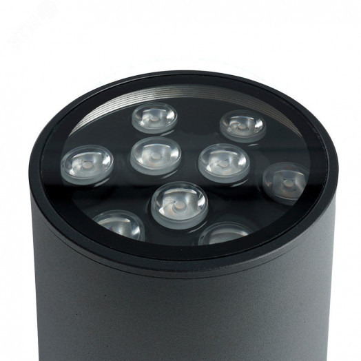 Светильник светодиодный уличный ДБУ-9w 2700К IP54 черный