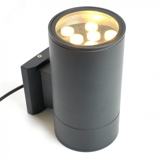 Светильник светодиодный уличный ДБУ-9w 2700К IP54 черный