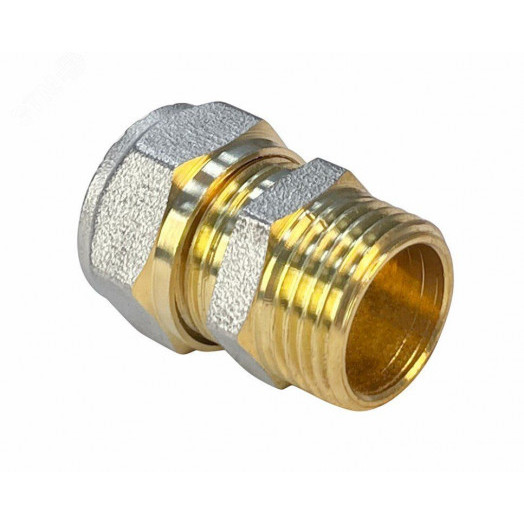 Соединитель обжимной НР 16X1/2