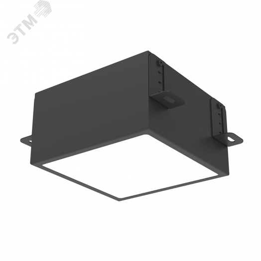 Светильник светодиодный ДВО-20Вт 4000К IP40 DL-Grill CRI90 черный