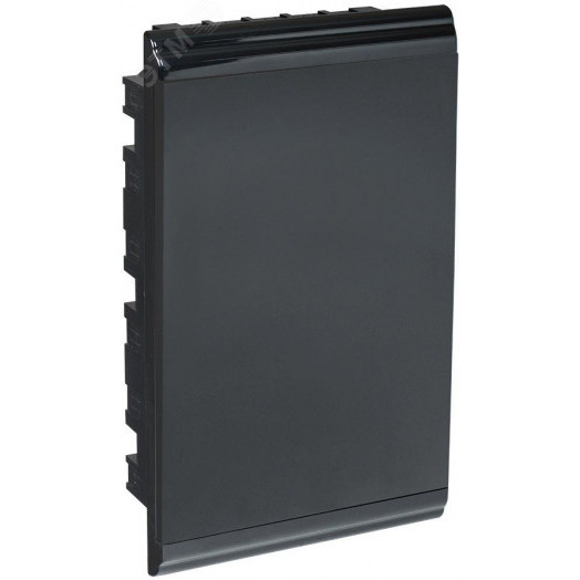 Корпус модульный пластиковый встраиваемый ЩРВ-П-36PRIME черный IP41