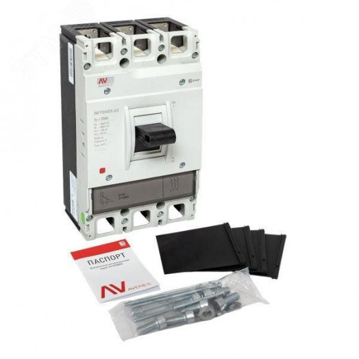 Выключатель автоматический AV POWER-3/3 250А 100kA TR AVERES