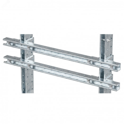 Комплект монтажных профилей на раму для крепления 2 оболочек одного типоразмера с видом защиты Ex e, горячеоцинкованный, длина 800мм