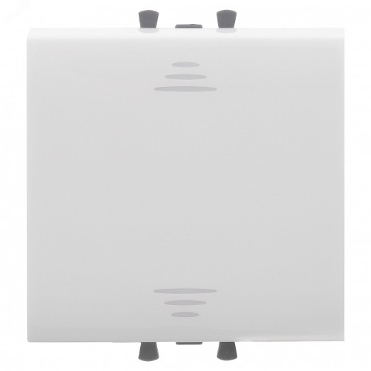 Avanti Инвертор одноклавишный модульный           Белое облако 2 модуля (Переключатель сх.7)