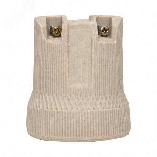 Патрон керамический E27 индивидуальный пакет