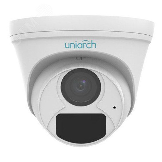 Видеокамера IP 2MP купольная c SD-картой, ИК-30м с HLC, BLC, PoE (2.8мм)