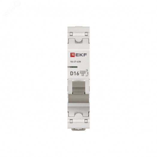 Автоматический выключатель ВА 47-63N 1P 16А (D) 4,5 кА PROXIMA