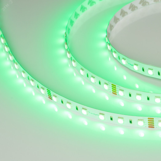 Лента RT-B60-12мм 24V RGBW-White-4-in-1 (19.2 W/m, IP20, 5060, 5м) (Открытый)