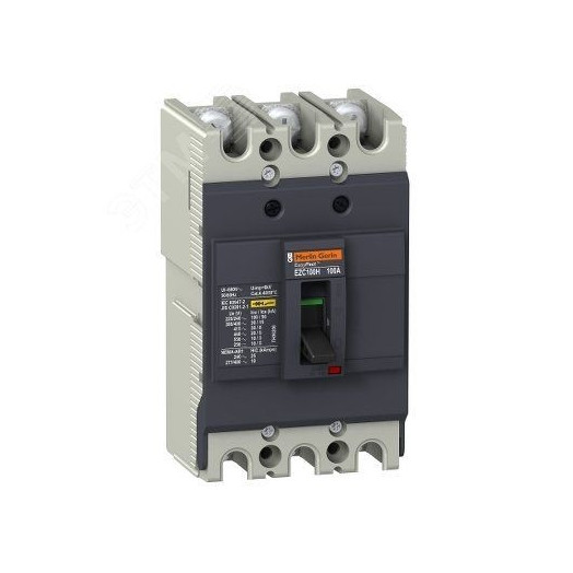 Выключатель автоматический EZC100 30кA/380В 3П/3Т 32A