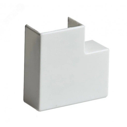 Поворот на 90 градусов для РКК-80х60 и 80х40 белый