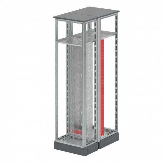 Комплект дополнительных стоек, 2-стороннее, В=27M,Г=1200
