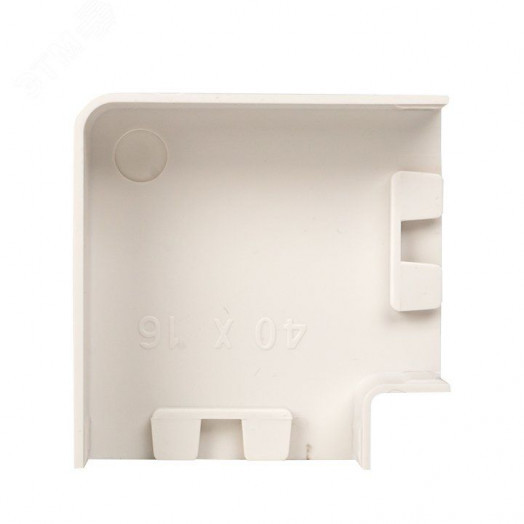 Поворот 90 градусов (40х16) (4 шт) Plast PROxima белый