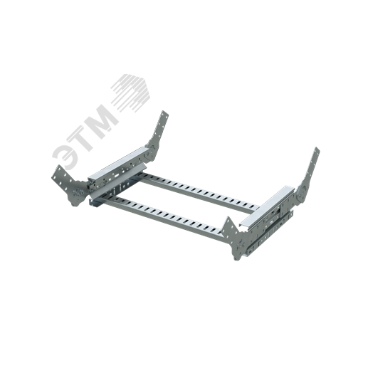 Угол вертикальный лестничный 200х800 цинк-ламельный