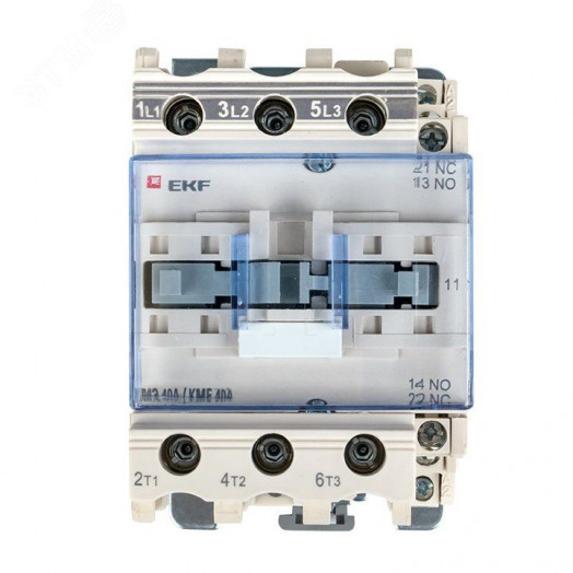 Пускатель магнитный КМЭ 40А катушка управления 110В малогабаритный 1NO 1NC