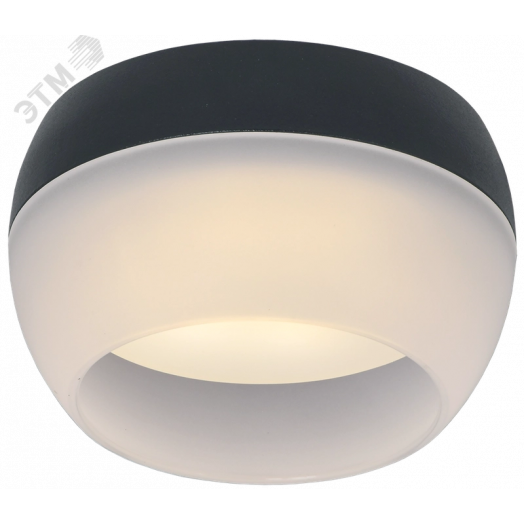 LIGHTING Светильник 4010 накладной потолочный под лампу GX53 черный IEK