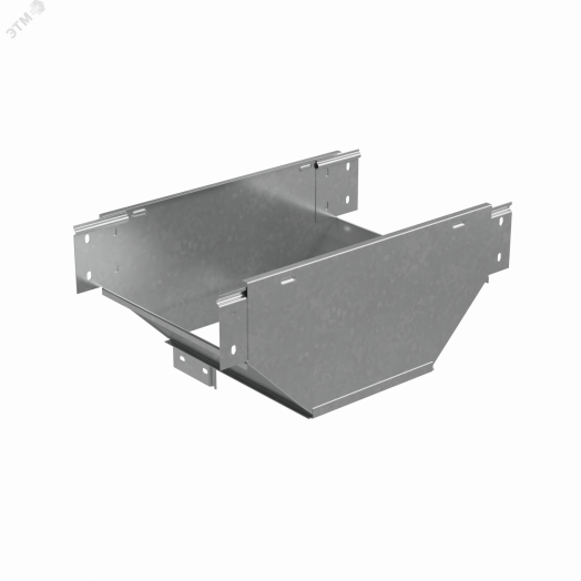 Т-ответвитель переходник 80х150-100 мм верт. c разворотом трассы на 90 гр. ПЛЮС (нижняя часть меньше исходной) INOX304