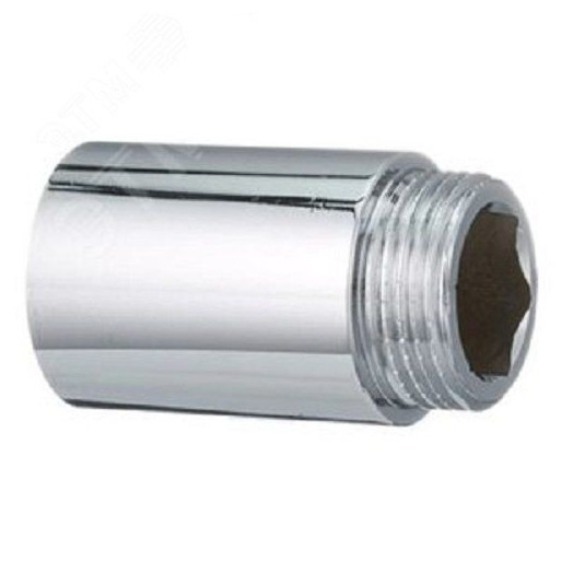 Удлинитель НВ 3/4'x60 мм, хромированный, уп