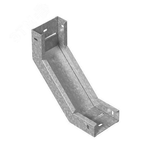 Угловой соединитель внутренний к лотку ПЛК 400х85, толщ. 1,5 мм, Сендзимир цинк