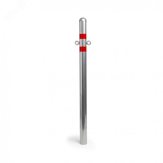 Столбик парковочный Эконом - 57 МБУ (бетонируемый, с ушками)