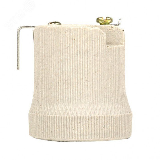 Патрон керамический Е27 с держателем