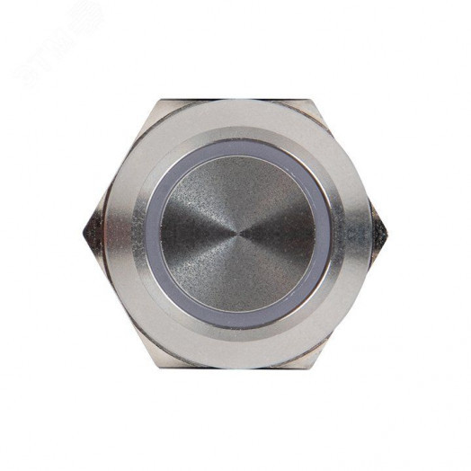 Кнопка S-Pro67 19 мм без фикс. с синей подсв. 24В PROxima