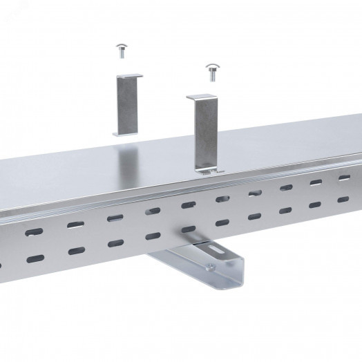 Держатель лотка листового типа U5 H80, цинк-ламельный (аналог горячеоцинкованного)