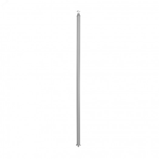 Snap-On колонна алюминиевая с крышкой из алюминия 1 секция 2,77 метра, с возможностью увеличения высоты колонны до 4,05 метра,  цвет алюминий