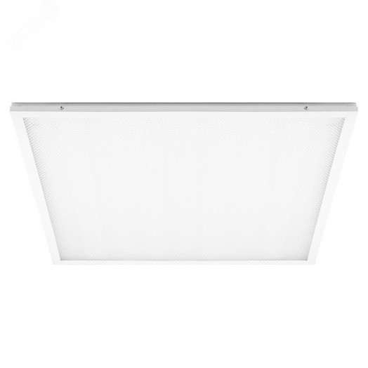 Светильник светодиодный ДВО-36w 595х595х19 6500K 3100Лм призма IP40