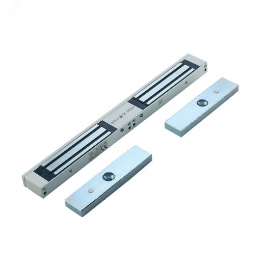 Замок электромагнитный для двух дверей, с усилием 180 кг