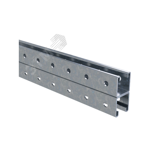 Профиль С-образный двойной 41х41 L=900 толщина 2.5мм горячеоцинкованный