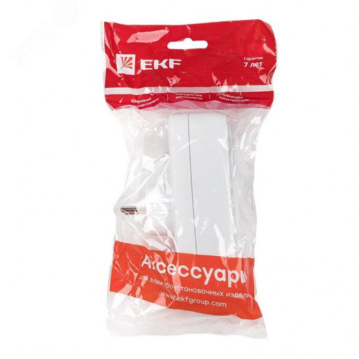 Тройник на 3 гнезда с заземлением 16А