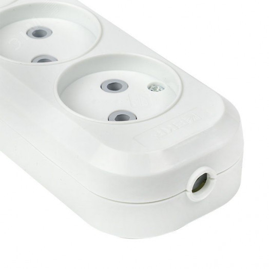 Колодка 3 гнезда без заземления 10А Эксперт