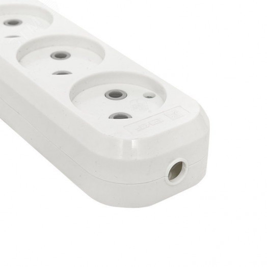 Колодка 4 гнезда без заземления 10А Эксперт