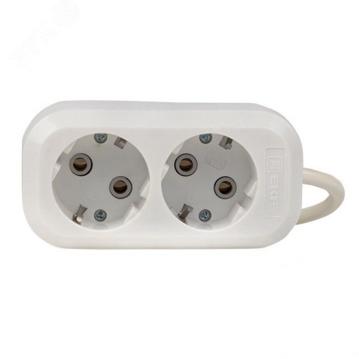 Удлинитель Эксперт 2 гнезда 3 метра 16А/3,0кВт с заземлением ПВС 3х1 EKF