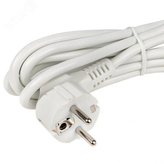 Удлинитель Эксперт 2 гнезда 5 метров 16А/3,0кВт с заземлением ПВС 3х1 EKF