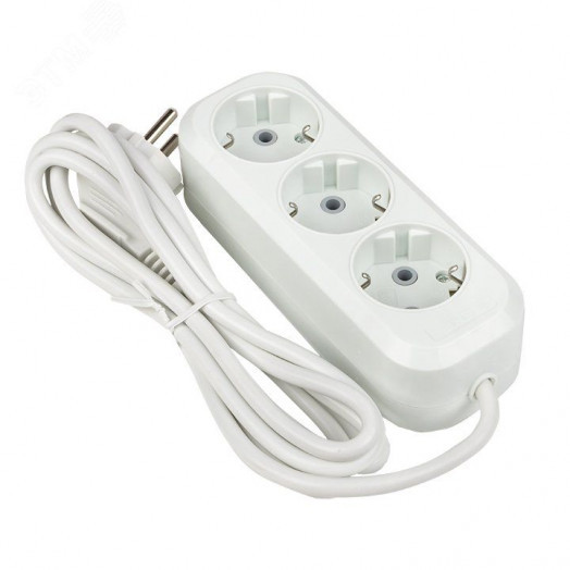 Удлинитель Эксперт 3 гнезда 2 метра 16А/3,0кВт с заземлением ПВС 3х1 EKF PROxima