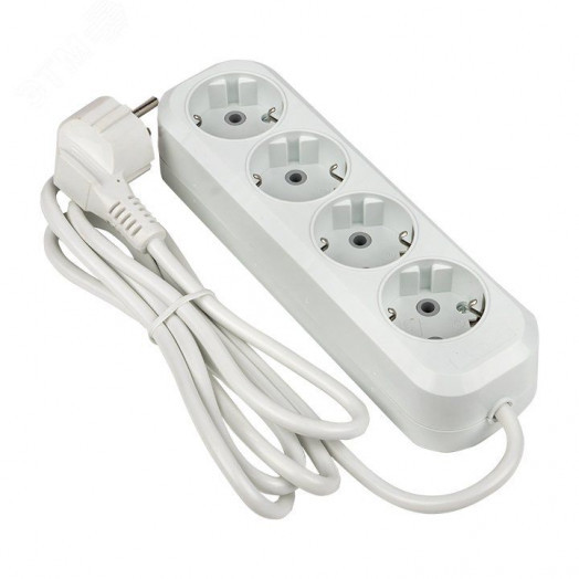 Удлинитель Эксперт 4 гнезда 2 метра 16А/3,0кВт с заземлением ПВС 3х1 EKF PROxima