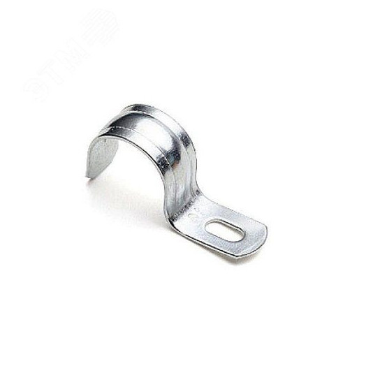 Скоба металлическая однолапковая d16-17мм (100шт) PROxima