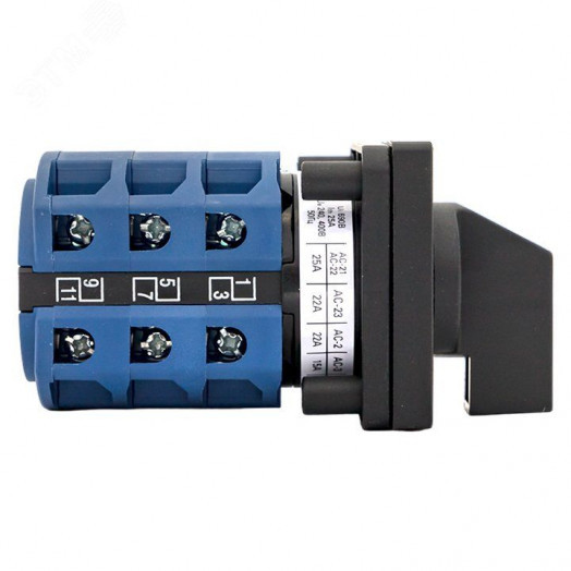 Переключатель кулачковый ПК-1-53 25А 3P '1-2' PROxima