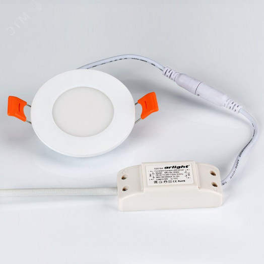 Светильник DL-85м-4W Day White (ARL, IP40 металл, 3 года)