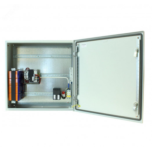 Термошкаф с обогревом, оптическим кроссом и резервным питанием, IP66, -60град. до +50град.С, 600x600x210 мм